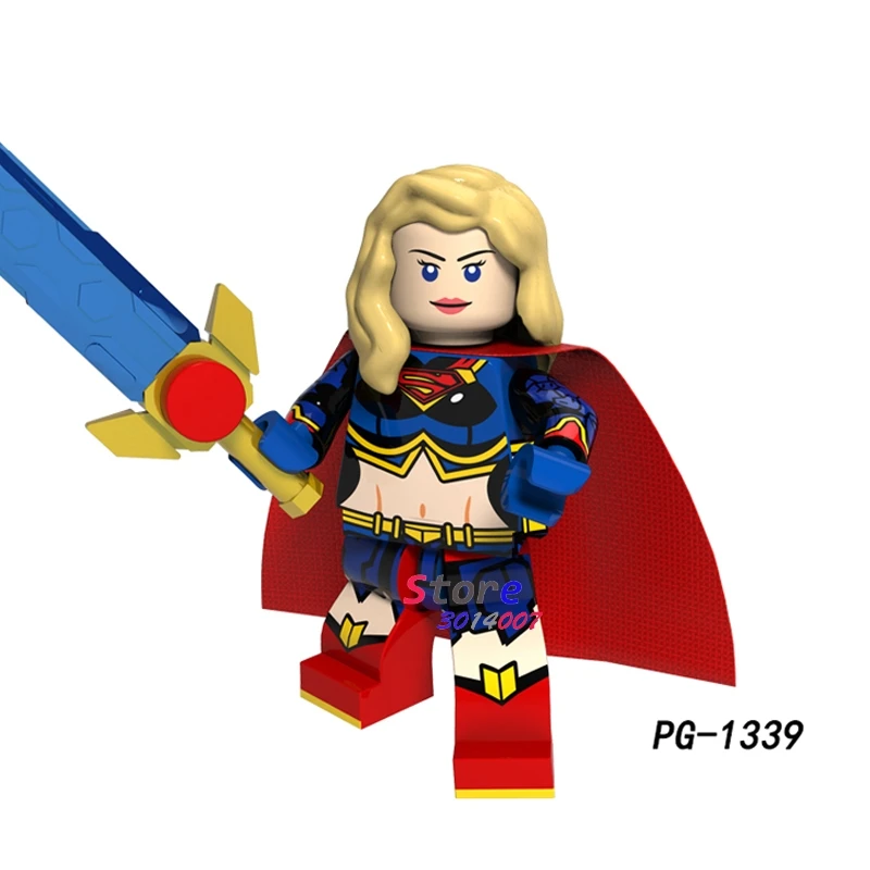 Superhero Harley Quinn Building Blocks Minifigure Brick Toys The