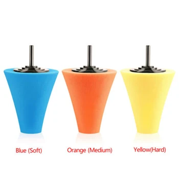 

Length 85mm Cone Polishing Pad Replacement Wheel Hub Washable Sponge Drill Adapter Outdoor Detachable Accessories