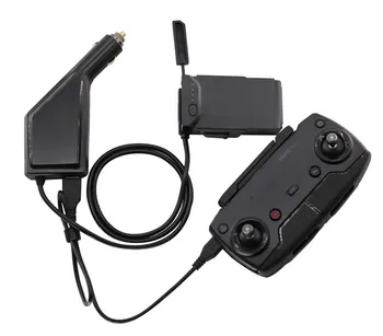 

2 in 1 USB Adapter Car Charger Connector Intelligent Multi Battery Charging Hub for DJI Mavic Air Drone Cellphone Pad