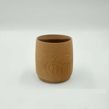 

100pcs Carbonized Bamboo Cup Kung Fu Tea Accessories Handmade Natural Retro Styling Crafts Tea Cups wen6167