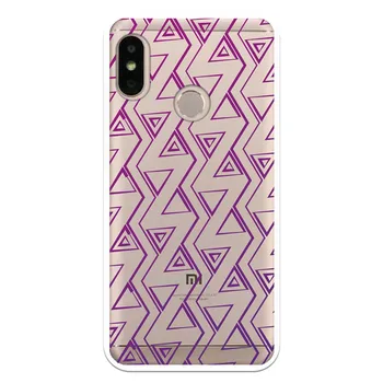 

Stand case costume drawing Triangulos Purples WP016 for Xiaomi Mi A2 Lite