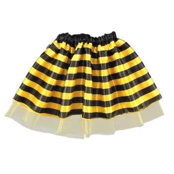 

Kids Girls Bee Ladybug Skirt Children Stage Performance Cosplay Costume Dress Up Props Party Halloween Christmas navidad