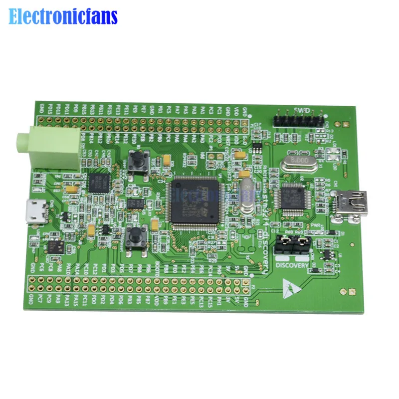 Stm32f4 обнаружения Stm32f407 Cortex-m4 макетная плата модуль st-link V2