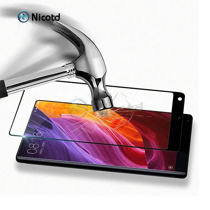 full cover glass tempered for xiaomi mix 2 (2)