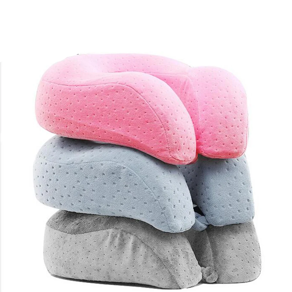 

Travel Soft Pillows Headrest Car Flight Nursing Pillow Neck U-Shape U Shaped pillow Cushion pillows Memory Foam