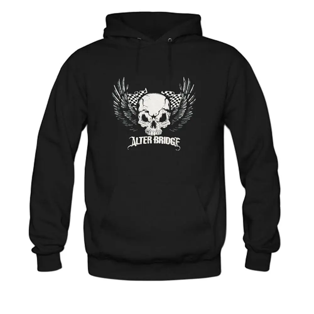 Alter Bridge Skull With Wings Mens Hoodie Sweatshirt|alter bridge ...