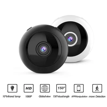 

W8 Mini Wireless WiFi 1080P HD IP Micro Camera Remote Control Monitor Motion Detection Recorder Night Vision Home Camcorder Cam
