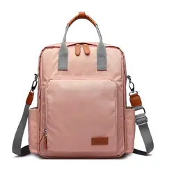 Портативный Пеленки сумки в полоску плечами Многофункциональный рюкзак для беременных большой Ёмкость Водонепроницаемый маленьких