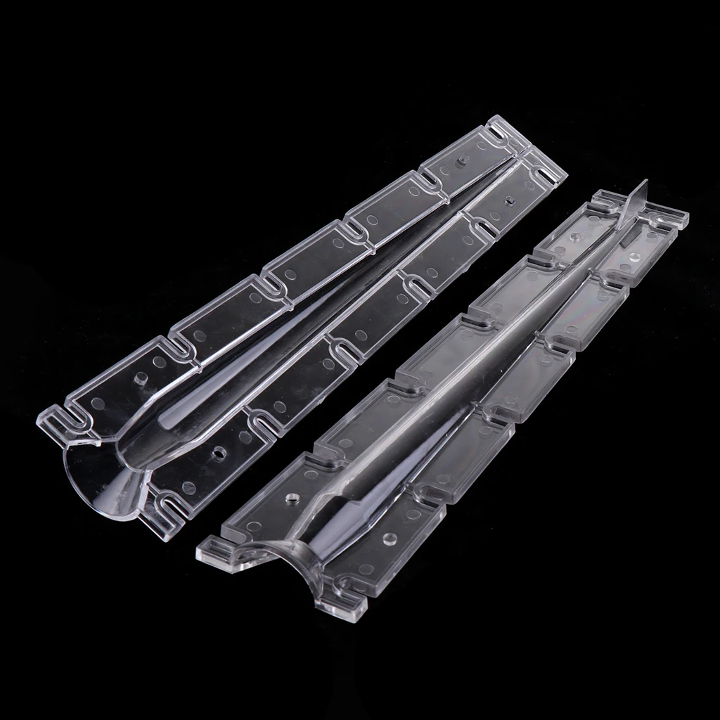 Durable Plastic Mold Clear Taper Shaped Candle Mould for Handmade Candles Soap Crafts Making Mould Tool