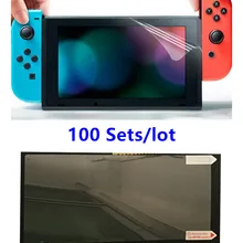 Защитная пленка с защитой от царапин Full HD для Nintendo Switch NS, Защитная пленка для экрана для консоли, аксессуары для игры