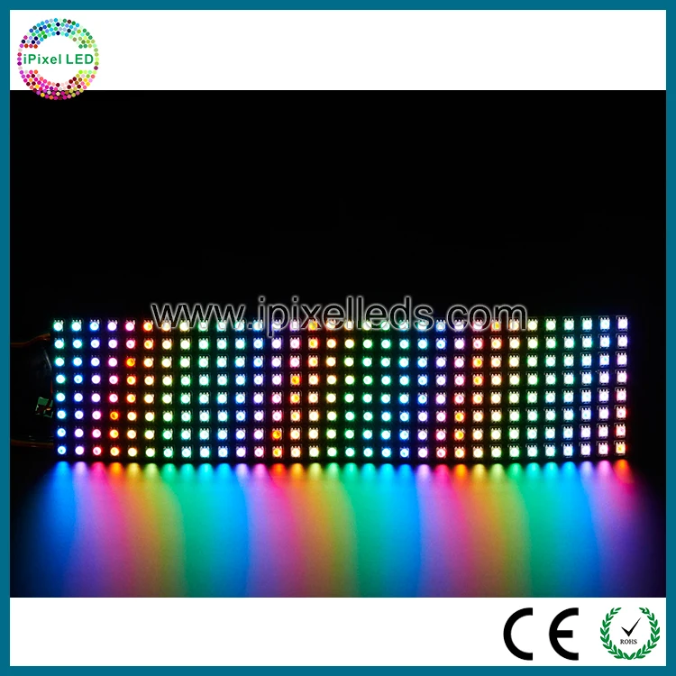 apa102 addressable led mini flexible led message sign board screenin