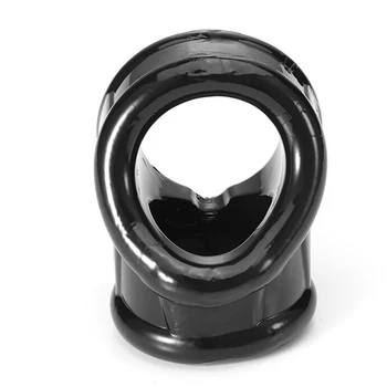 

2 Pcs Delay Penes Massage Male Chastity Device Scrotum Bag Silicone Sleeve Cock Cage Adult Toys For Men