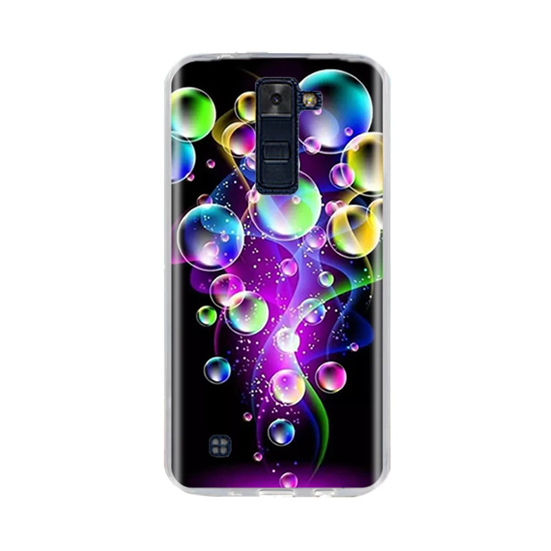 Для LG K7 K8 Lte чехол задняя крышка чехол для телефона из мягкого силикона ТПУ с рисунком Fundas Coque для LG k7 K8 телефон чехол s 3D с милыми животными для LG K10 пакета(ов