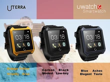 Neue IP68 Wasserdicht Kompass Bluetooth Uhr Uterra Smart Uhr Android Smartwatch Uwatch für iPhone Samsung Sony HTC Smartphones