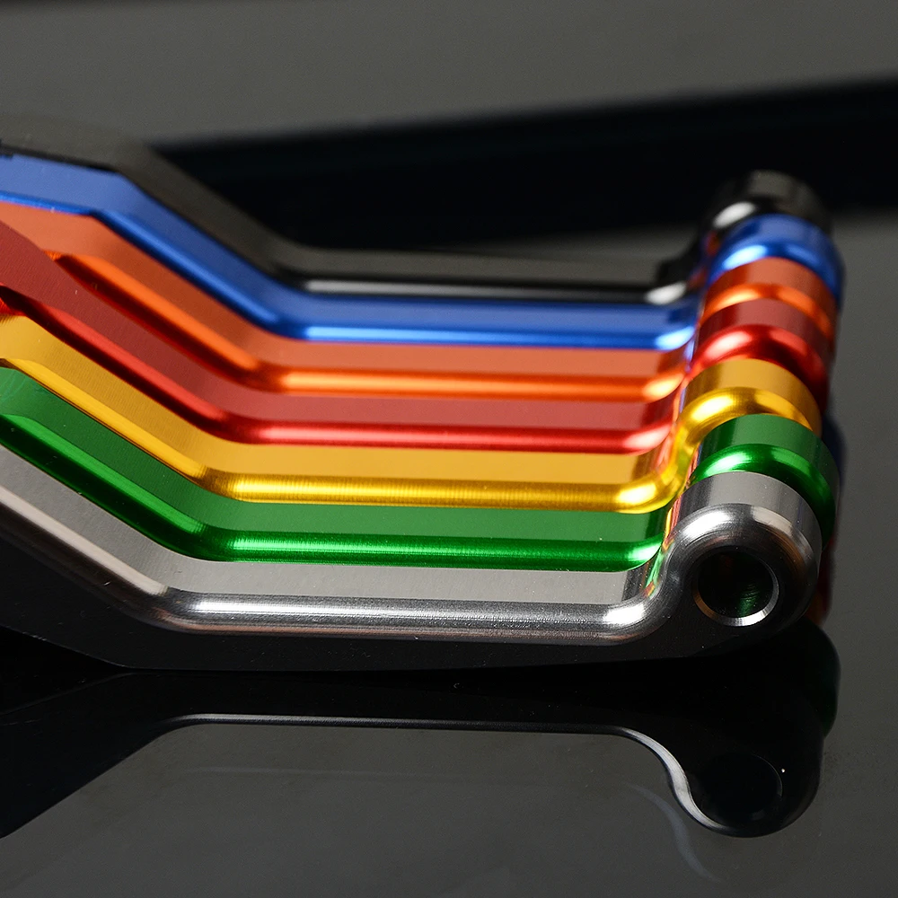 Frenos de motocicleta palancas de freno de Motocross mango de palancas para Kawasaki KX250F KXF 250 KX250 F 2013 2014 2015 2016 2017 2018 Frenos de motocicleta palancas de freno de Motocross mango de palancas para Kawasaki KX250F KXF 250 KX250 F 2013 2014 2015 2016 2017 2018