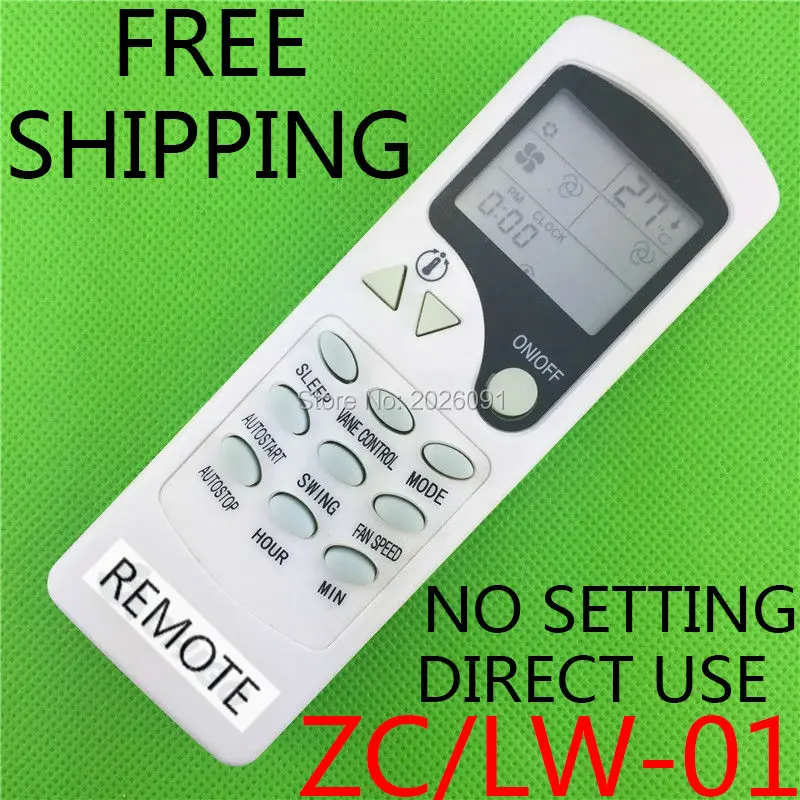 Zc Lw 01 Air Conditioner Remote Control Replace Zh 03 Zc Lw 01 Air Conditioner Remote Control Replace Zh 03 For Chigo Blueway Ager Toyocool Carrier Split Elgin