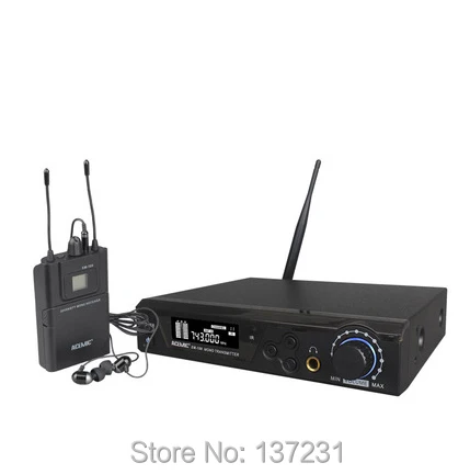 EM-100 150 м Беспроводной в ухо Monitor Системы Профессиональный наушники для