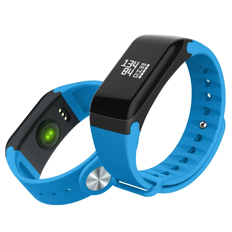 2pcs lot HUACP R3 Smart Bracelet Bluetooth 4 0 Sport Pedometer Smart Wristbands Heart Rate Monitor