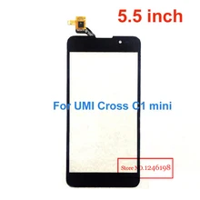 5.5 inch ToP Quality umi c1 mini Touch Screen Digitizer For UMI Cross Vinus C1 MiNi Outer Glass PanelCellphone Repair Parts