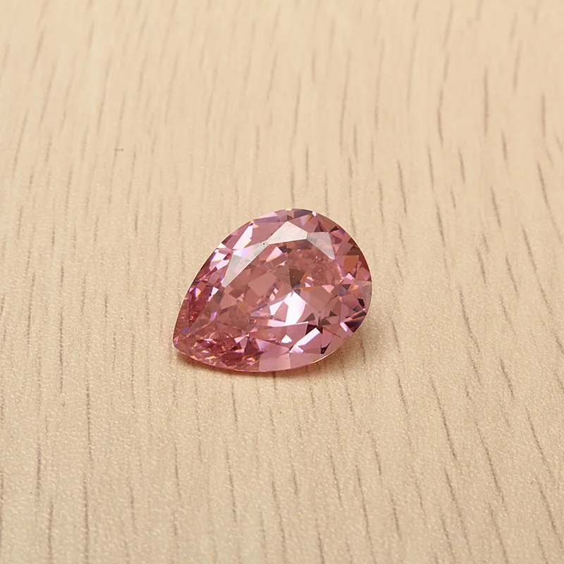 KiWarm уникальный 30,10ct 20X15 мм ненагреваемый розовый сапфир груша огранка Блестящий Драгоценный Камень для DIY Ювелирные изделия Кольца Подвеска для изготовления подарок