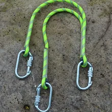 Побег веревка Открытый выживания веревка aerial ремни безопасности 2 в 1 tomshoo