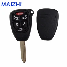 maizhi (5+1) 6 Buttons Remote Car Key Shell Cover FOB For CHRYSLER Town & Country Grand Caravan Sebring Dodge Jeep With Pad