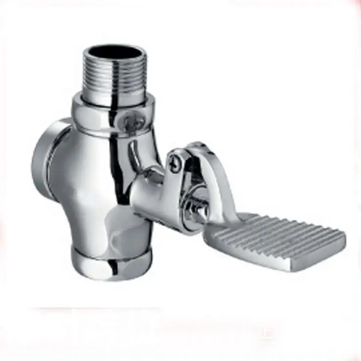 copper toilet flush handle