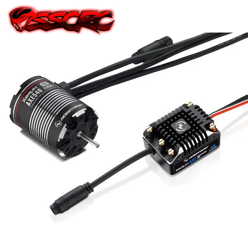 

Hobbywing XERUN AXE sensored brushless 540 motor + ESC for TRX-4 SCX10 1/10 rc car 1200KV/1800KV/2300KV