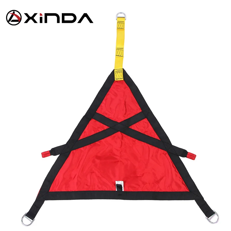 XINDA Professional Outdoor Fire Protection Rescue Triangle Safety Belt Kids men women Harnesses Protective equipment afbeelding
