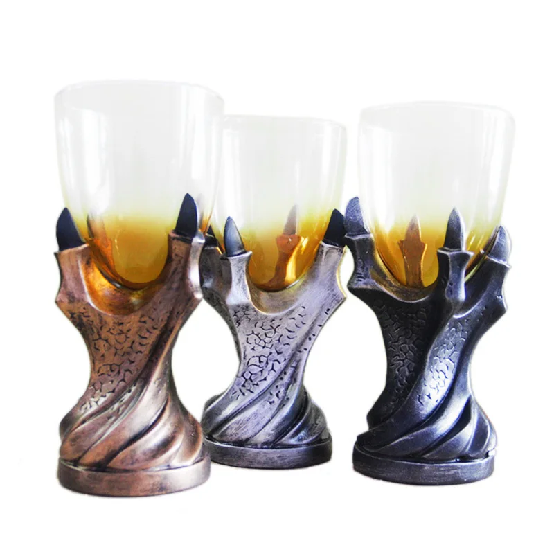 

Game Of Thrones Dragon Claw Cup Vodka Wine Cup Glass Shotgun Mug Beer Whiskey Dragon Gothic Juice Cocktail Cups And Mugs Drinks