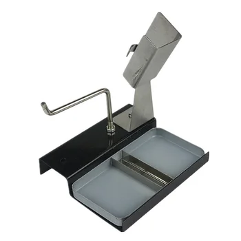 

Electric Soldering Iron Holder Stand Mount Tin Wire Bracket Support Station Iron Frame Tin wire bracket All Metal Double Seat