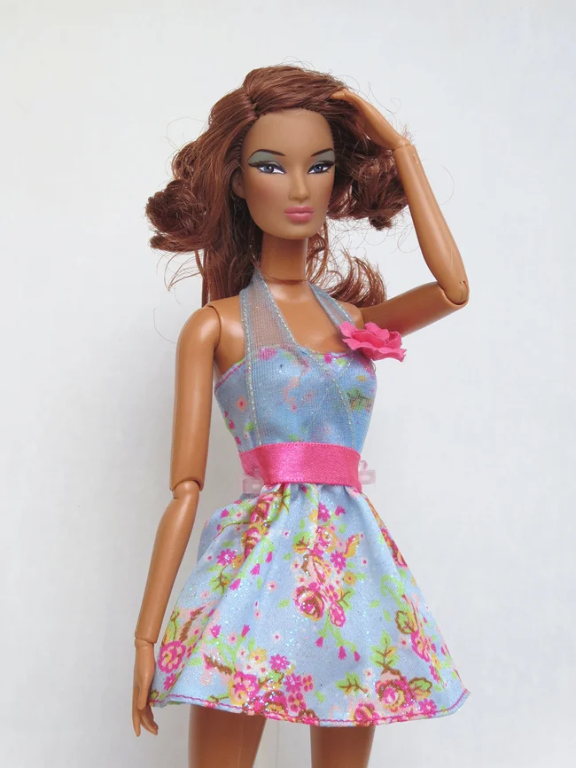 Ограниченная оригинальная модная модель FR Кукла, цельность, модная королевская кукла, сделай сам, голова манекена+ шарнирное тело для barbi - Цвет: no clothes1