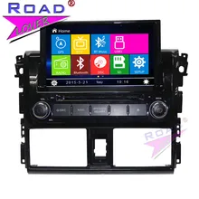 TOPNAVI Wince 6.0 Double Din 8″ Car Head Unit DVD Player Auto Video For Toyota Vios 2014- Stereo GPS Navigation Magnitol BT SD