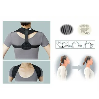 Posture Corrector Posture Orthotics Body Correction Belt Anti-Humpback Correction Breathable Back Correction Belt
