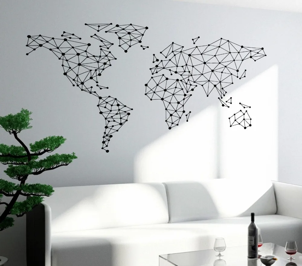 Wall Art Decal popular geometric wall decals-buy cheap geometric wall decals lots Wall Art Decal popular geometric wall decals-buy cheap geometric wall decals lots