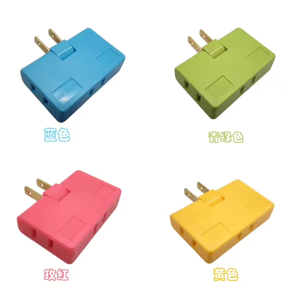 

High quility multiple Colour 10A 220V 2 pins multi-function American standard wireless expansion socket