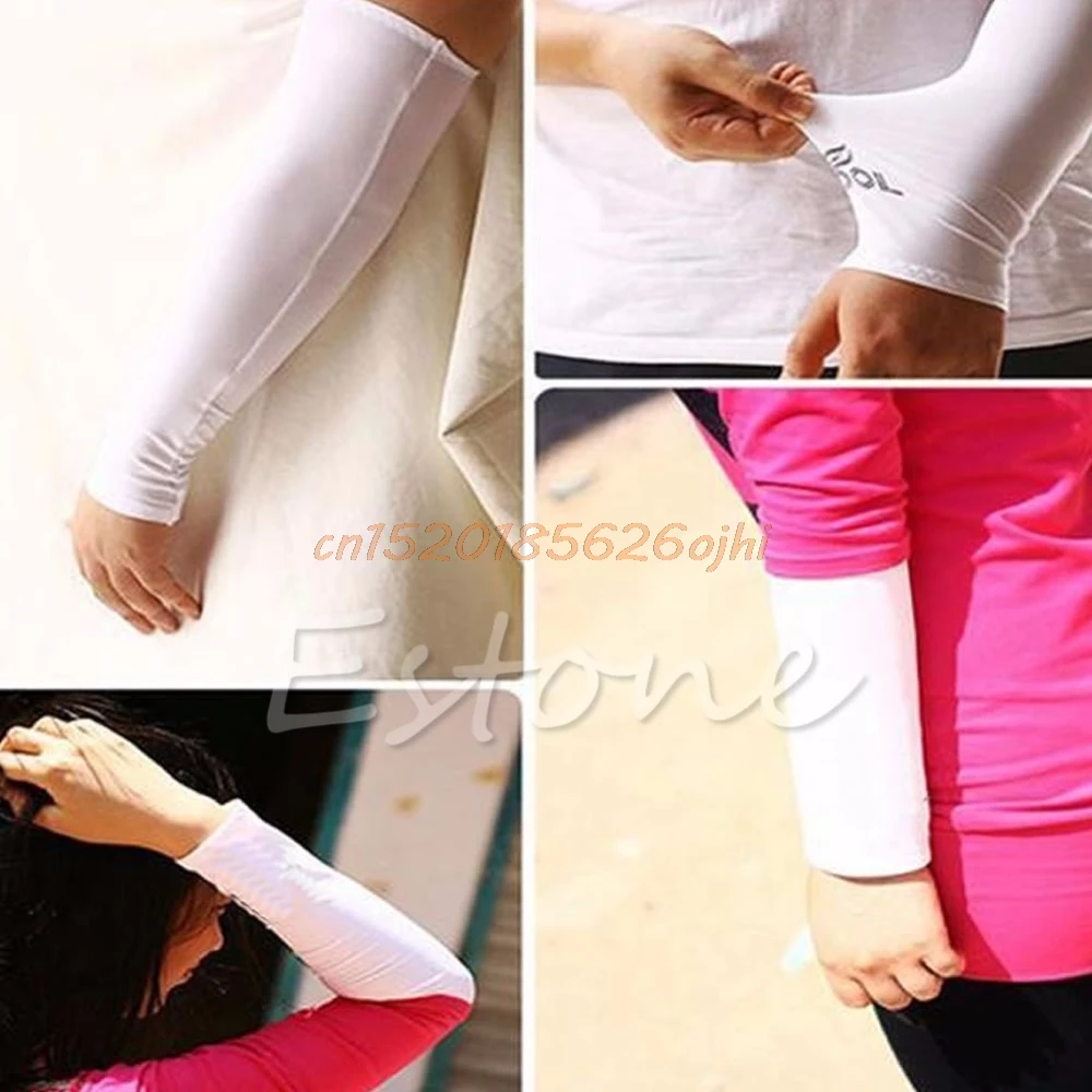 1Pair Sun UV Summer Men's Women's Arm Sleeves For Sun Protection