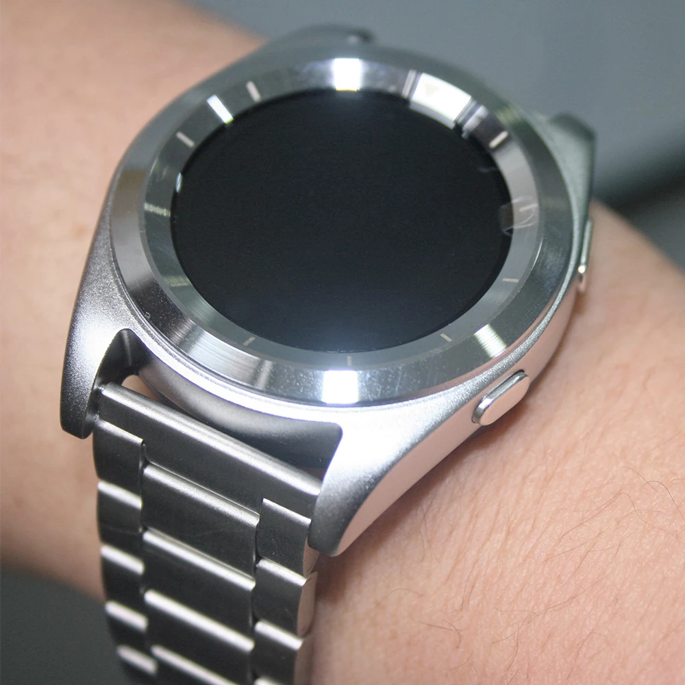 Для мужчин Смарт часы Роскошные Smartwatch наручные ZW35 монитор сердечного ритма