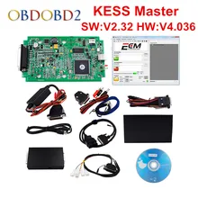 HW V4.036 KESS V2 V2.33 OBD2 Manager Tuning Kit Master Version KESS V2 No Tokens Limited ECU Chip Tuning Tool ECM_Titanium SW