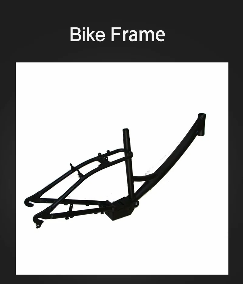 Flash Deal 26" Road Bike Frame MTB Mountain Bike Frame Black Quadro E-Bike vtt tout suspendu Quadro De Bicicleta De Estrada MTB Bicicleta 0