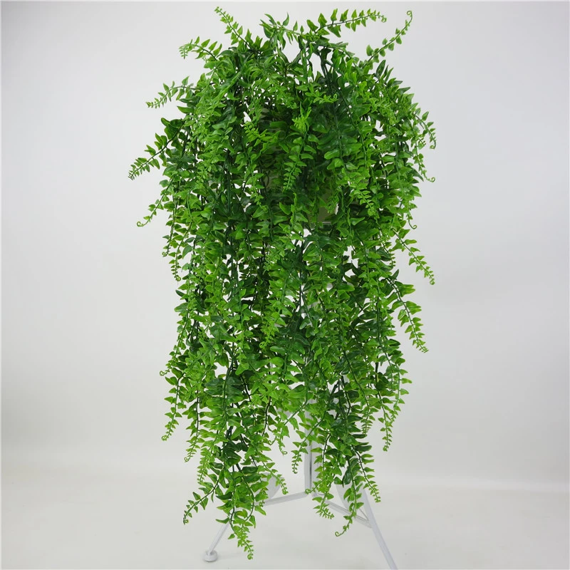 

Artificial Leaves Plastic Green Plant Vine Wall Hanging Home Garden Living Room Club Bar Decorated Fake Leaves Green Plant Ivy