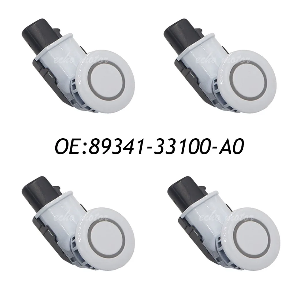 

New 4PCS 89341-33100 89341-33100-A0 PDC Backup Reversing Parking Assist Sensor For Toyota Camry Corolla