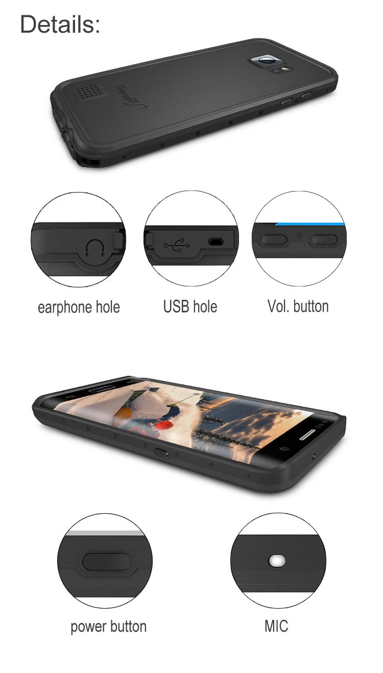 waterproof case for s7e s7 (6)