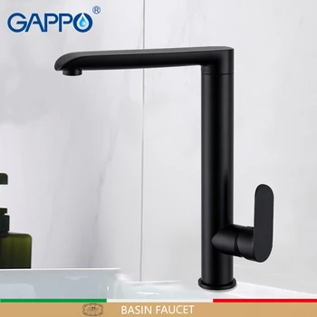 

GAPPO Kitchen Faucet kitchen sink faucets water Mixer Black kitchen taps sink kitchen faucets waterfall deck mounted faucet