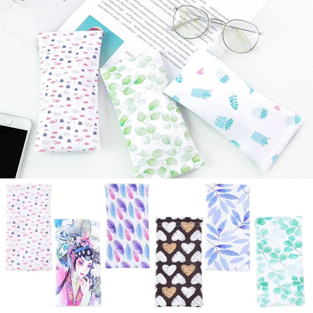 

1PC Portable Pocket PU Leather Sunglasses Bag Glasses Pouch Waterproof Scratch-proof Waterproof Eyeglasses Reading Glasses Cases