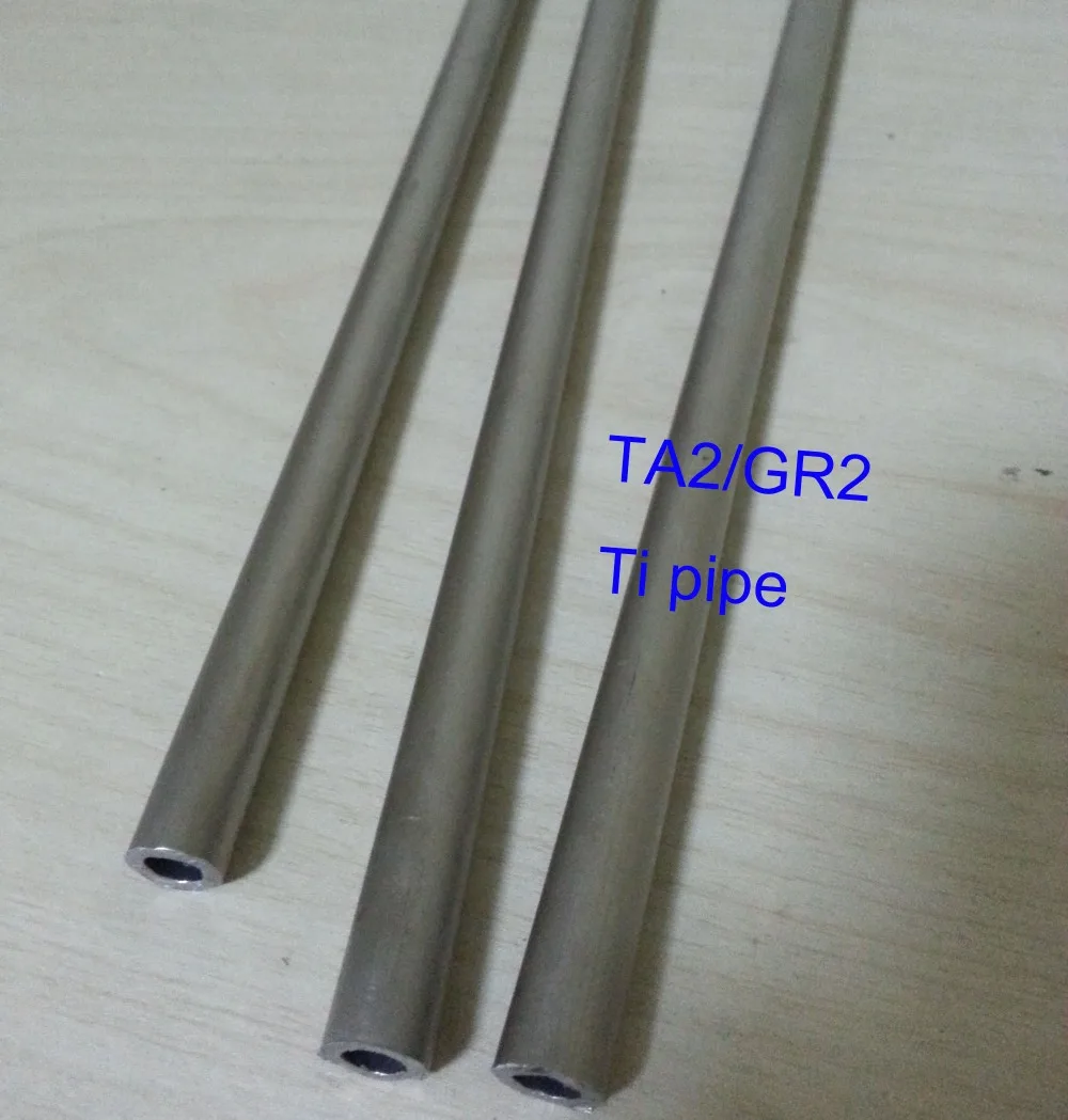 

DIY material, 6mm/8mm/10mm Ta2 Titanium Pipe Industry DIY GR2 Small Ti Tube,Length about 320 mm/pc 3pcs/lot