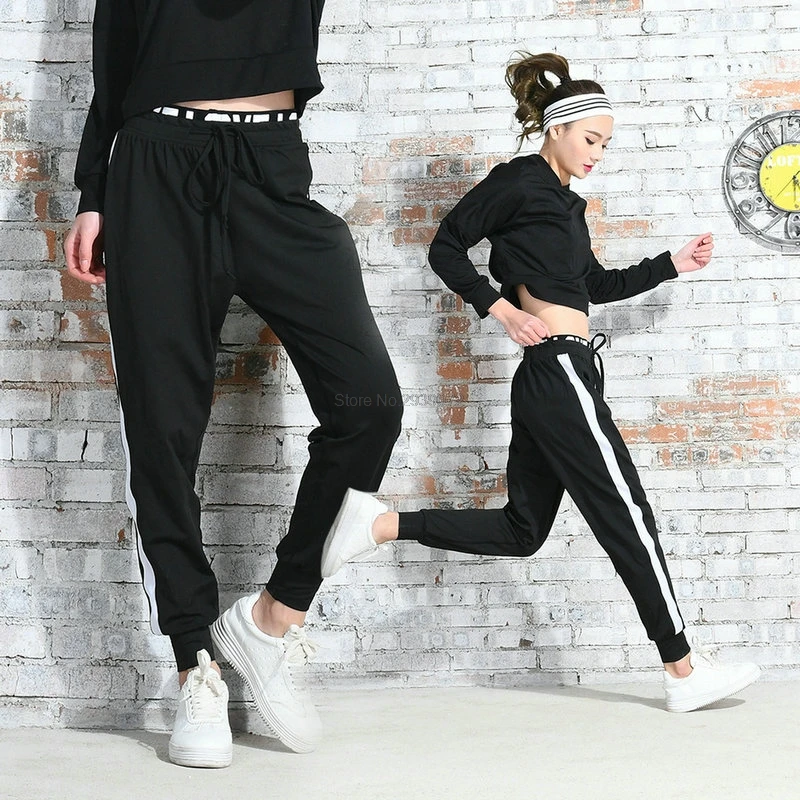 

2019 Loose Lulu Yoga Pants Workout leggings Tights Running Athletic Sport Women Fitness Sportwear Gym Trousers Sports leggins