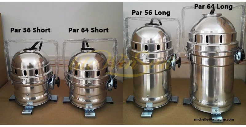 Litewinsune 6 шт. посылка PAR 56 длинный нос серебро 300 Вт освещение НОМИНАЛЬНОЙ Может театральной сцене свет