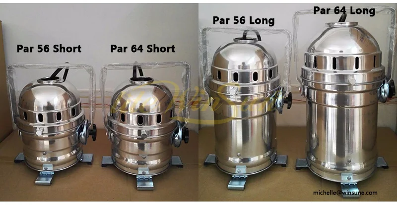 new aluminum silver black par can 64 56 par 38 dwe ge 360w spot dj equipment wedding decorate church