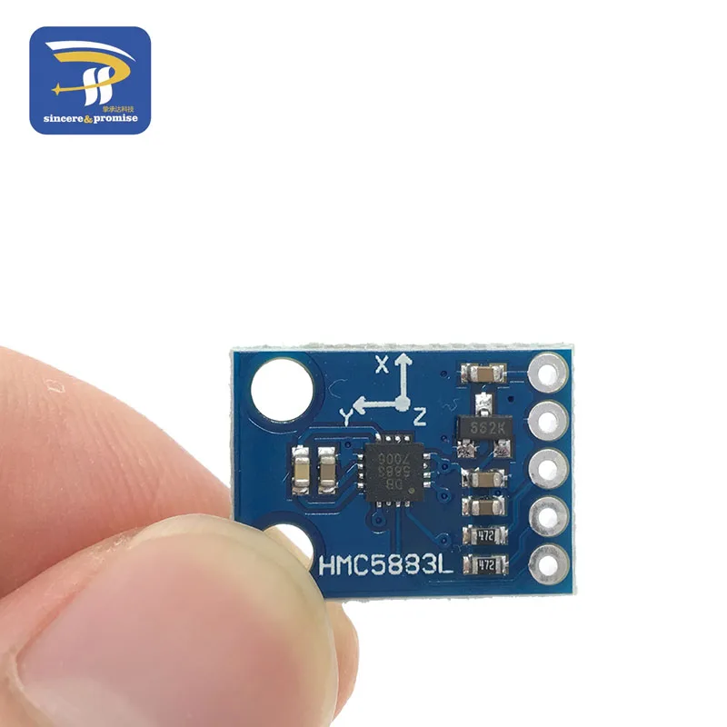 GY-273 3 V-5 V HMC5883L QMC5883L тройной оси Компас магнитометр Сенсор модуль три оси магнитного поля модуль для Arduino